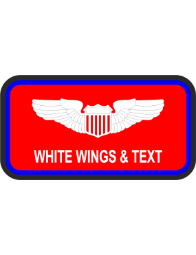 Image for 618 AOC Red Name Tag