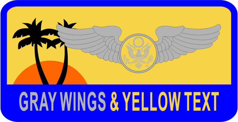 729 AS Blue Name Tag