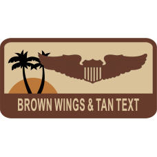 Image for 729 AS Desert Name Tag
