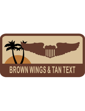 Image for 729 AS Desert Name Tag