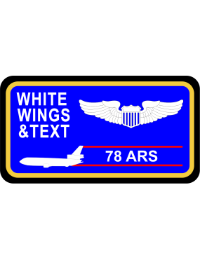 Image for 78 ARS Blue Name Tag