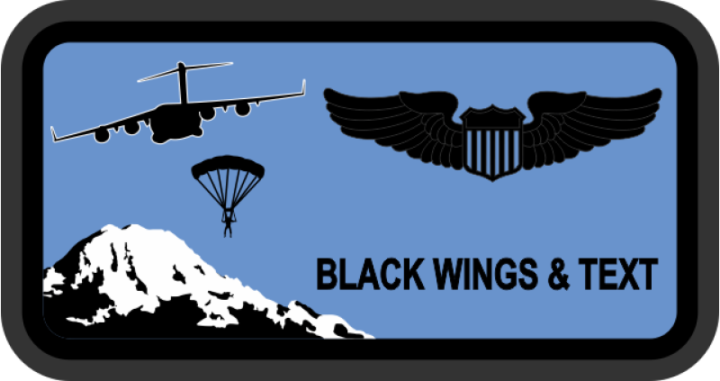 8 AS Blue MTN Name Tag