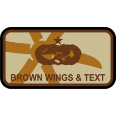 Image for 86 AMXS Desert Name Tag