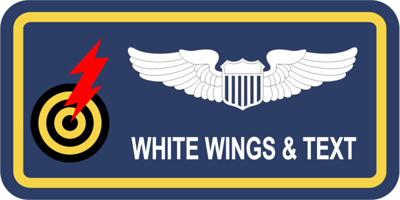 86 FWS Bullseye Name Tag