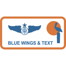 Image for 9 AS Pelican Name Tag