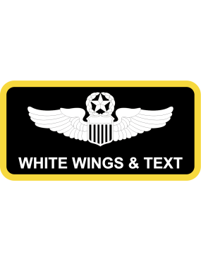 Image for 65 ABG Name Tag, Lajes Field, Azores