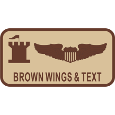 Image for 924 ARS Desert Name Tag