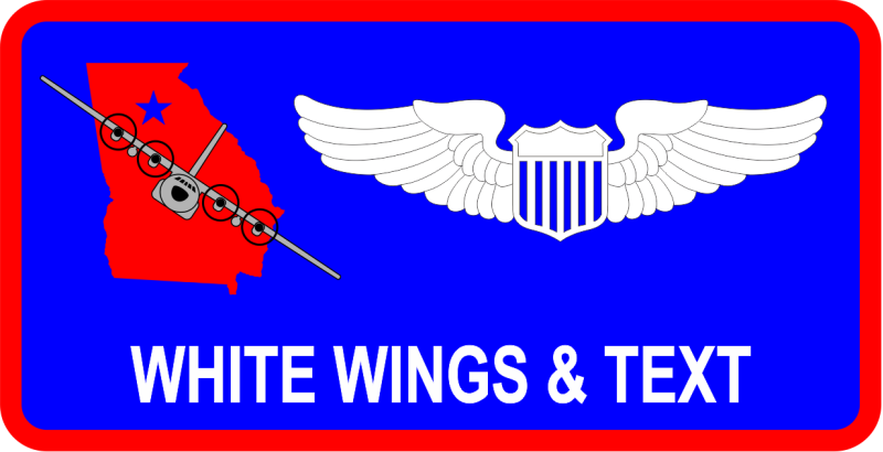 94 OSS GA State Name Tag