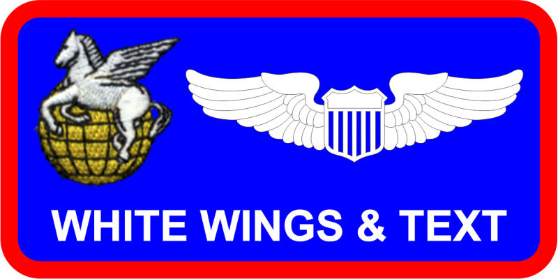 94 OSS Blue Name Tag