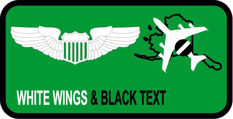 962 AACS Officers Name Tag