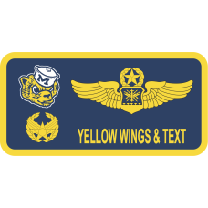 Image for AFROTC Det 390 Bear Left Side Name Tag