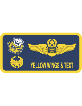 Image for AFROTC Det 390 Bear Left Side Name Tag