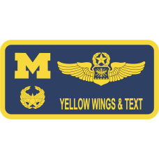 Image for AFROTC Det 390 "M" Name Tag