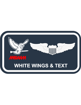 Image for AIM-9 Logo Name Tag