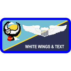 Image for 117 ARS Owl w/Yellow Stripe Name Tag
