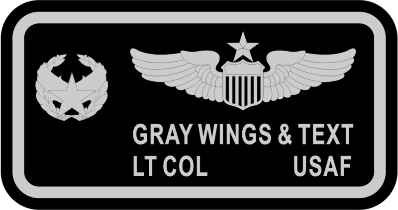 142 OSF Jacket Name Tag - Portland ANG