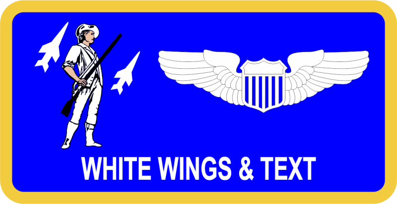 Air National Guard HQ ANGRC Name Tag