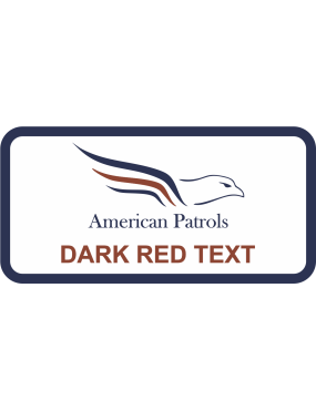 Image for American Patrols Name Tag
