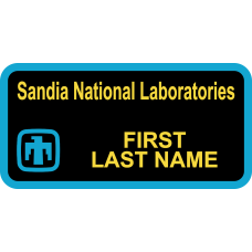 Image for Sandia National Laboratories Name Tag