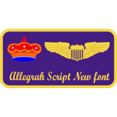 Image for 3 AS Friday Name Tag