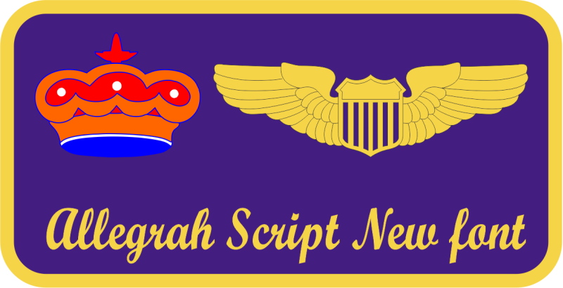 3 AS Friday Name Tag