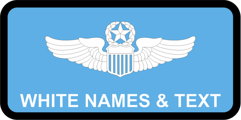 9 AS Regular Name Tag