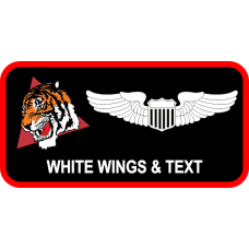 Image for 418 FLTS Tiger Head Name Tag