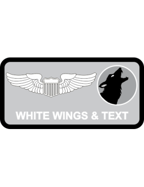 Image for 3 OSS Light Gray Name Tag