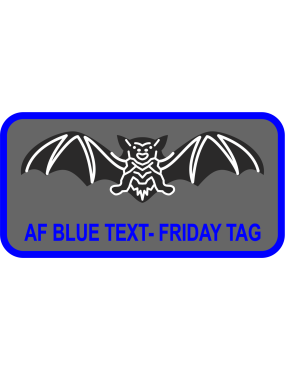Image for 185 ARW Friday Name Tag - Iowa ANG
