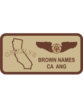 Image for 196 ATKS Desert Name Tag