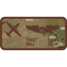 Image for 357 AS OCP Name Tag 2 Line of Text