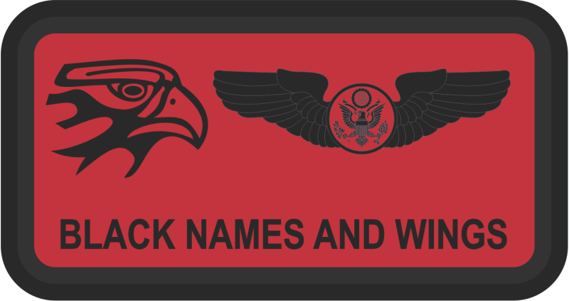 350 ARS Red B/G Name Tag