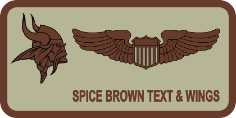 96 AS Desert Name Tag