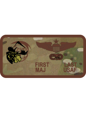 Image for 313 AS OCP Moose head Name Tag