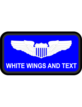 Image for 461 OSS Blue Name Tag