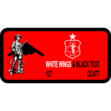 Image for 131 MDG Red Name Tag