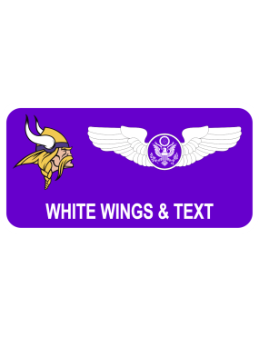 Image for 96 AS Purple Name Tag