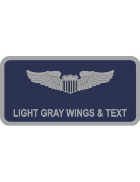 Image for Af standard Navy Name Tag