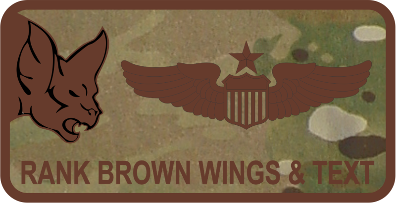 185 ARW OCP Name Tag Iowa ANG