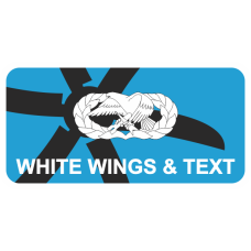 Image for 86 AMXS Blue Name Tag