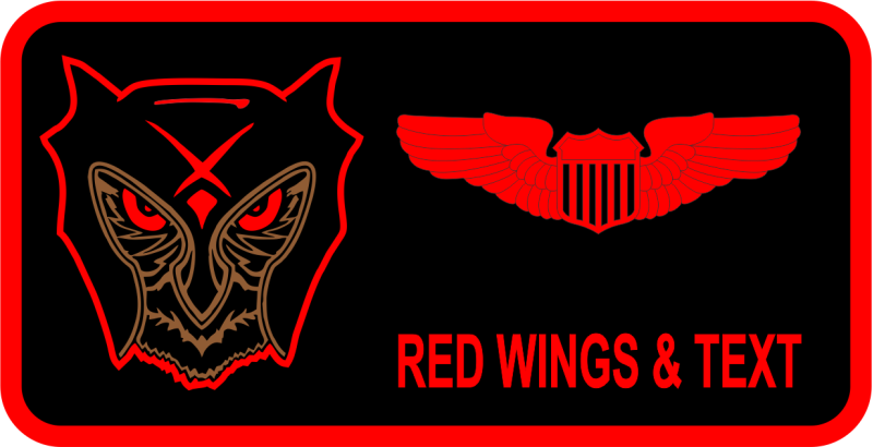 432 Wing Name Tag