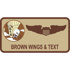 Image for 816 Desert Name Tag