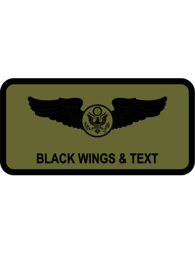 Image for 66 AOS Name Tag No Logo