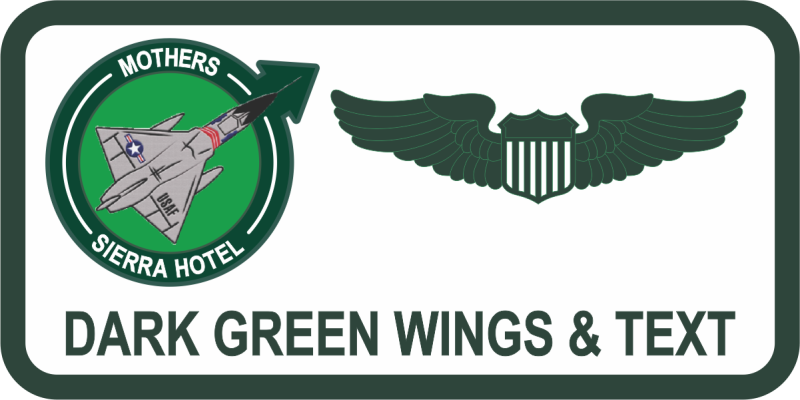 87 FTS Mothers Name Tag