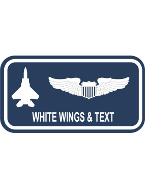 Image for 83 FWS Aircraft Logo Name Tag