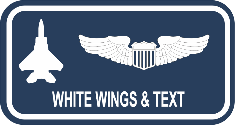 83 FWS Aircraft Logo Name Tag