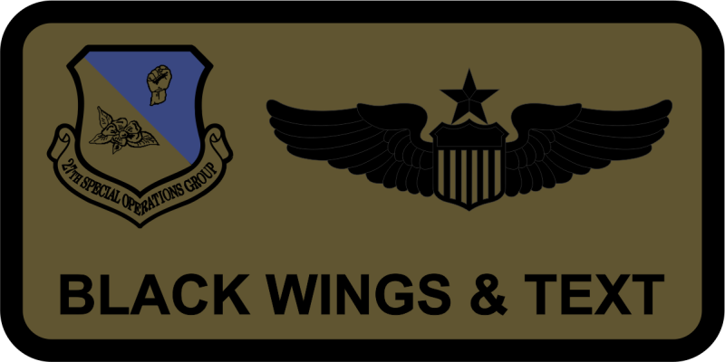 27 SOG Name Tag