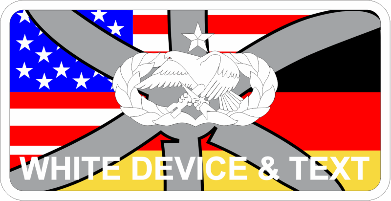 86 AMXS Flag Name Tag