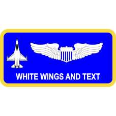Image for HQ USAFE F-16 Name Tag