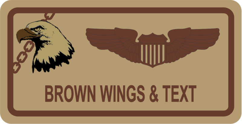 Safety Desert Name Tag